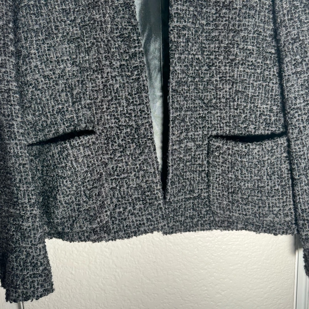 J. Crew • Blazer Jacket • Wool Blend • Size 8 • Tweed - Picture 4 of 11